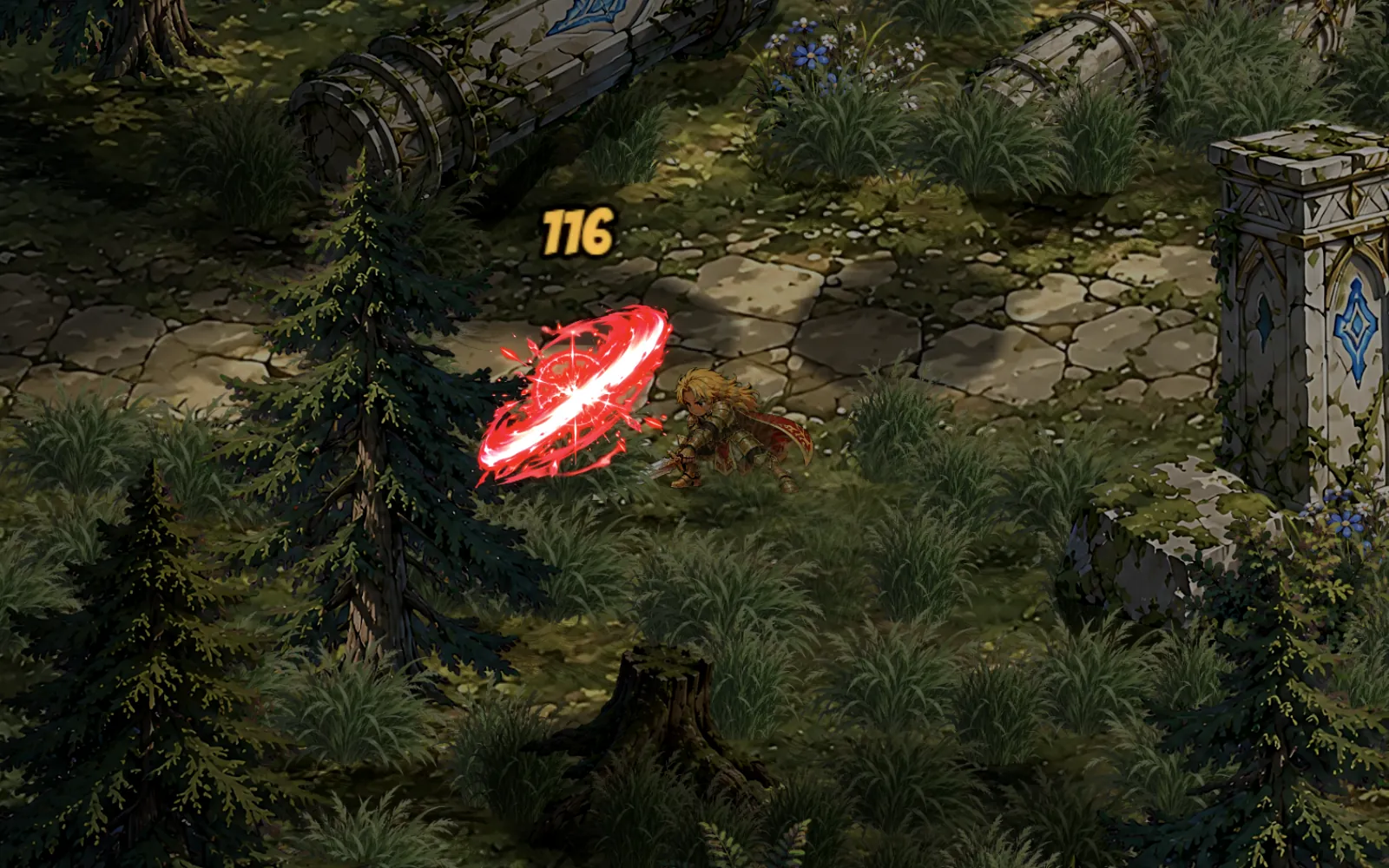 Sigzir landing a strike in Veyna Wilds