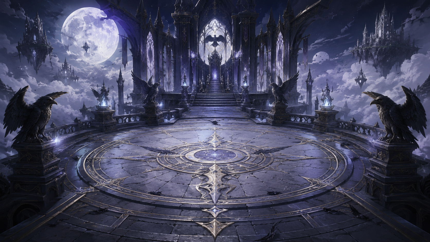 Hrafnara, Raven Throne